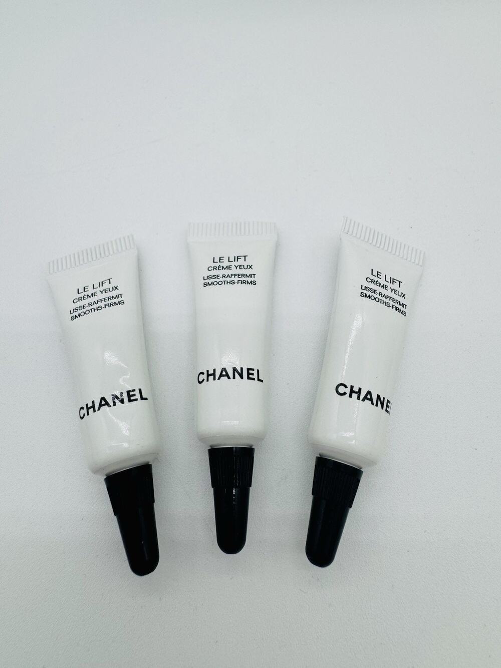 3 x Chanel Le Lift Creme Yeux Eye Cream Smooths-Firms 3ml / 0.1oz each